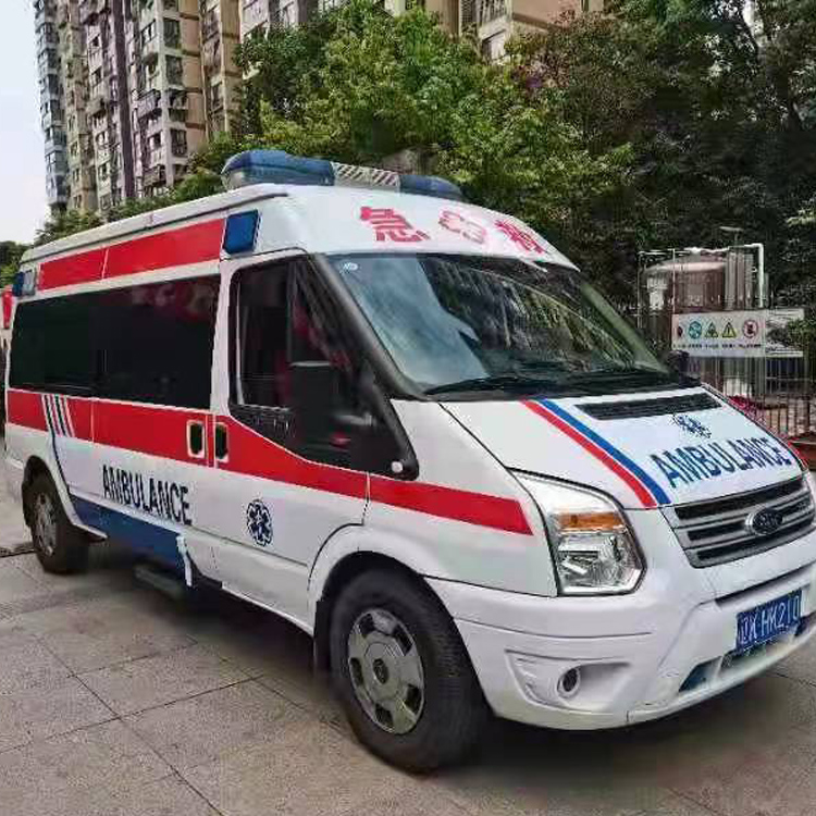 翼城长途救护车护送病人返乡